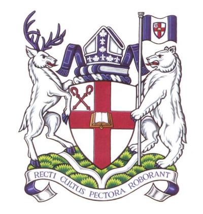 Bishop's
        coat of arms